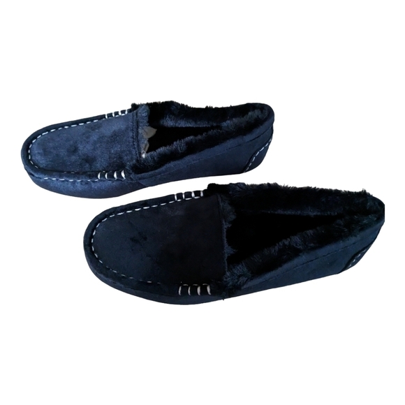 NEW Koolaburra (UGGS) Riley Sparkle Black Unisex Slipper, Size 3 - Picture 1 of 6